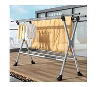 MAZAGE Étendoir à Linge Portable, étendoir à Linge Pliable Cintre rétractable Gain de Place, pour étendoir à Linge Multifonctionnel sur Pied Needed