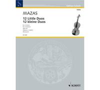 Mazas Jacques Fereol - 12 Little Duos Op. 38 Band 2 - 2 Violins