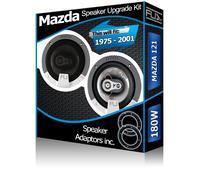 Mazda 121 Porte Arrière Haut Parleurs Fli Enceintes Auto + Adaptateur Pieds 180W