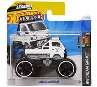 Mazda Autozam Hot Wheels Legends Tour - Serie Dream Garage - Camion Monstre, Show, Cascades - Set Jouet Enfant + Carte