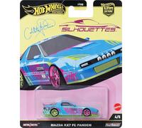 Hot Wheels Voiture miniature Mazda RX-7 Coupé FC PANDEM 1993 bleu clair et rose