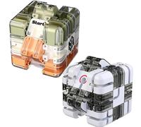 Maze Ball - Grand Labyrinthe 3D - Cube Magique et Boule - Jouet Éducatif Interactif 3D | Cube À Labyrinthe,Casse-tête captivant et Difficile, idéal pour l'entraînement cérébral (Noir+Vert)