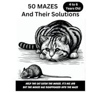 MAZE BOOKS CHILDREN The aim is to help the cat catch the mouse through the 50 different mazes to get to the mouse.: The Cats name is LUNA and he is new in the house and new on the job of catching mice