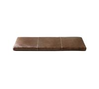 Maze Coussin d’assise pour banc Gentle Elmo cuir vintage brown. 74.5x2.5x28.5 cm