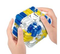 Maze Cube - Design éducatif immersif, conscience spatiale et fonctionnalité de développement logique, Maze Cube 3D actionné par une sphère | Casse-tête pour famille, amis, adultes, adolescents