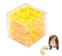 Maze Cube - Puzzle du Labyrinthe | Puzzle du Teaser Cérébral 3D | Small Puzzles Ball pour Les | Jouet Carrés De Labyrinthes | Jeu De Roulements De Balles | Jouet Cube Portable | Toys Fidget De