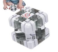 Maze Cube Puzzle Toy - Stress Relief Maze Cube, Trainage du cerveau Traine 3D Labyrinth Toys, Toys 3D Mazes Cubes Toy, Sensory Mazes Cubes Game For Birthday Favor Kids Teen Classroom École adulte Stoc