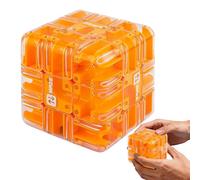 Maze Cube Puzzle Toy - Stress Relief Maze Cube, Trainage du cerveau Traine 3D Labyrinth Toys, Toys 3D Mazes Cubes Toy, Sensory Mazes Cubes Game For Birthday Favor Kids Teen Classroom École adulte Stoc