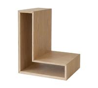 Maze Étagère murale L-shelf Chêne. 30×38×29 cm