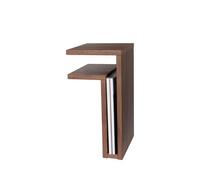 Maze F-Shelf Étagère Gauche Noyer