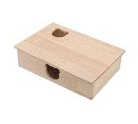 Maze Hamster Hideout, Maison de Cachette Multi-Chambres pour Rongeur avec Toit Mobile, Jouet pour Souris Hamster Gerbilles Souris, Accessoire pour Petits Animaux de Compagnie for Enfants et Adultes, I