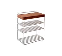 Maze Lower East Tabouret Blanc/Cognac