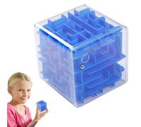 Maze Puzzle - Cube labyrinthe dimensionnel de 10 cm - Jeu de balle roulant | Jouet cube portable, jouets éducatifs pour les vacances d'anniversaire, activités d'apprentissage p