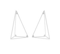 Maze Pythagoras Paire de Supports Blancs