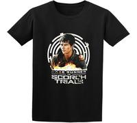Maze Runner The Scorch Trials Thomas Dylan O'Brien Men's Fashion T Shirt Black XL
