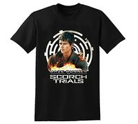 Maze Runner The Scorch Trials Thomas Dylan O'Brien Print Unisex T-Shirts Men Tee Cotton Tops Black Shirt L