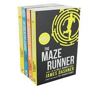 Maze Runner Trilogy Collection James Dashner 4 Books Set (The Scorch Trials, ...