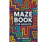 Maze Search Book: Maze book ,6 x 9 inches , 90 pages. brain , puzzle, game