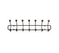 Maze Support à vêtements Bill Horizontal S Noir-marron foncé