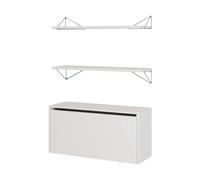 Maze Système d'étagères Pythagoras Bundle F blanc-chrome