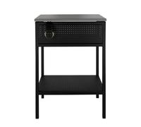 Maze Table d’appoint Tracy. orientée vers la gauche noir