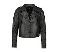 MAZE Veste en cuir pour femme 42021288, Noir , S