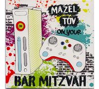 Mazel Tov sur votre bar Mitzvah - Félicitations Carte