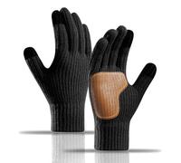MAZELIKEHOOD Gants Femme Touchscreen Hiver Chauds Gants Tricoté Mouflés Tactiles pour Smartphone Conduire Écran Tactile