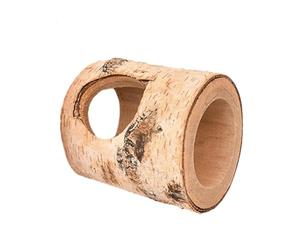 Mazer tunnel pour hamster - Château en bois pour jouer aux petits animaux | Recueil accueillant et habitat pour lapins, cochons d'Inde, souris, gerbilles et