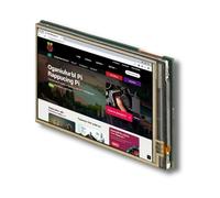MazerPi Écran tactile 3,51" pour Raspberry Pi Zero 2 W/2 Wh/W/Zero - Écran LCD 320 x 480 DPIO, tactile résistif à 4 fils, rafraîchissement 60 Hz, connexion directe GPIO (pas de carte Pi incluse)