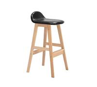 MAZHILIAN Tabouret de bar Dengzi Dossier haut Tabouret Tabouret Tabouret de bar en bois massif Tabouret de bar Chaise de bureau