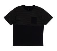 Mazine - Halfway Striped T - T-shirt - L - black / olive