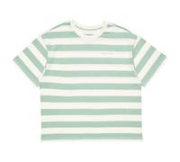 Mazine - Women's Block Stripes T - T-shirt - XXL - pool / offwhite