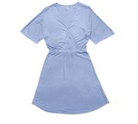 Mazine - Women's Faux-Wrap Jersey Dress - Robe - XXL - dusk blue