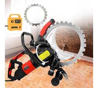 MazmornFly Scie Circulaire À Béton 16 Po,Moteur en Cuivre Pur 8 980 W Et 3 000 TR/Min|Profondeur Coupe 11,4 Po,Machine De Découpe Murale Électrique avec Lame Diamantée Et Moufle