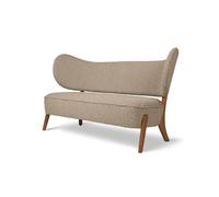 Mazo TMBO Canapé Nobilis/Taïga Taupe/Chêne Fumé