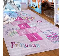 Mazovia Grand Tapis Enfant Chambre d'enfant 160x230cm Rose Marelle Élégant