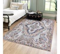 Mazovia Grand Tapis Salon 160x230cm Crème Classique Élégant Antidérapant