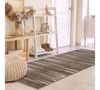 Mazovia Tapis - Tapis Couloir Long - Tapis Moderne - Tapis Salon, Chambre, Cuisine et Couloirs - Certifié Oeko-Tex - Tapis de Couloir au Metre - Beige Crème - 70 x 175 cm