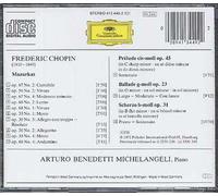 Mazurkas, Préludes, Ballade, Scherzo