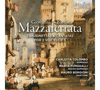 MAZZAFERRATA:CANZONETTAS&CANTATAS FOR 2 VOIC.OP.3 CD NEUF