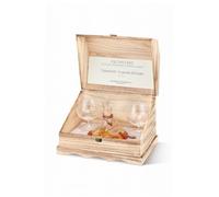 Mazzetti d'Altavilla - Grappa invecchiata in Decant'art dipinto a mano "Autoritratto" di Vincent Van Gogh + 2 Calici Ballon 0,70 lt. + Box Legno