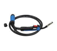 MB-15AK Torche de soudage MIG pour soudeur MIG MAG 250 A 60 % de cycle de service 0,6-1,2 mm Tête flexible de 3 m avec buse en laiton pur et design ergonomique