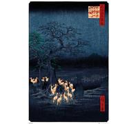 MB 171 Hiroshige, Utagawa New Years Eve - Foxfire