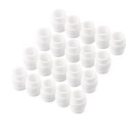 MB 24KD MIG Lot de 20 diffuseurs de torche de soudage 250 A pour style abicor, tailles 20 mm et 10 mm, accessoires d'équipement de soudage pour travail industriel des métaux