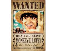 MB 33 One Piece Wanted Monkey D. Luffy