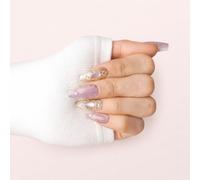 MB Beauty Press-On Nails Aura Rosé M | Finition brillante