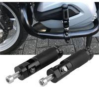 MB-BF006-BK 2 PCS Universal Motorcycle Motorcycle Motorcycle Motorcycle folding footrests foot pegs rear pedals set