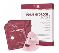 MB COSMETICS Masque Hydrogel PDRN ADN Saumon & Collagène | Formule K-beauty avec niacinamide, peptides & algue rouge - 5 masques de 28 g - Glass skin hydratation intense