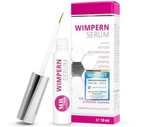MB Cosmetics Sérum de cils sans hormones sensibles 10 ml - Testé cliniquement avec succès - Sérum pour cils sans hormones avec peptides, protéines de blé, hyaluron, gingko, aloe vera, ginseng et